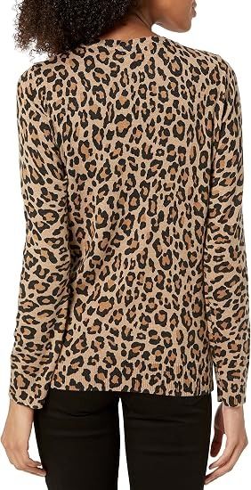 Ann Taylor Essentials Leopard Print Sweater image 2